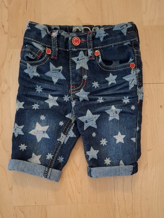 COOGI Other - COOGI Star Print Kids Blue Denim Jean Shorts Size 12m